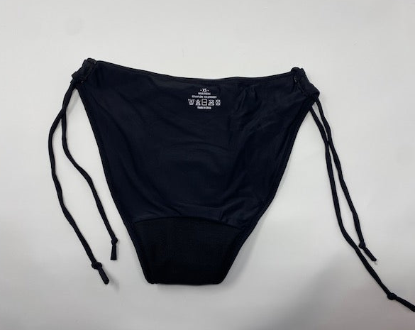 Black Bikini Bottoms - Period Protection Swimwear